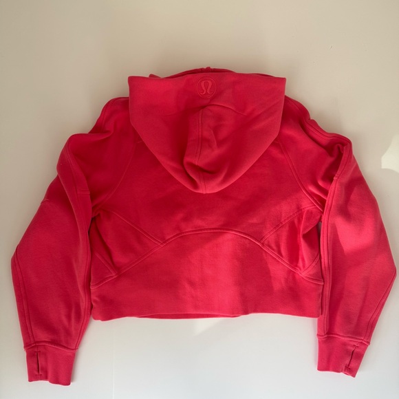 Lululemon Scuba Oversized Half Zip Hoodie Lipgloss Pink XS/S - Picture 5 of 5